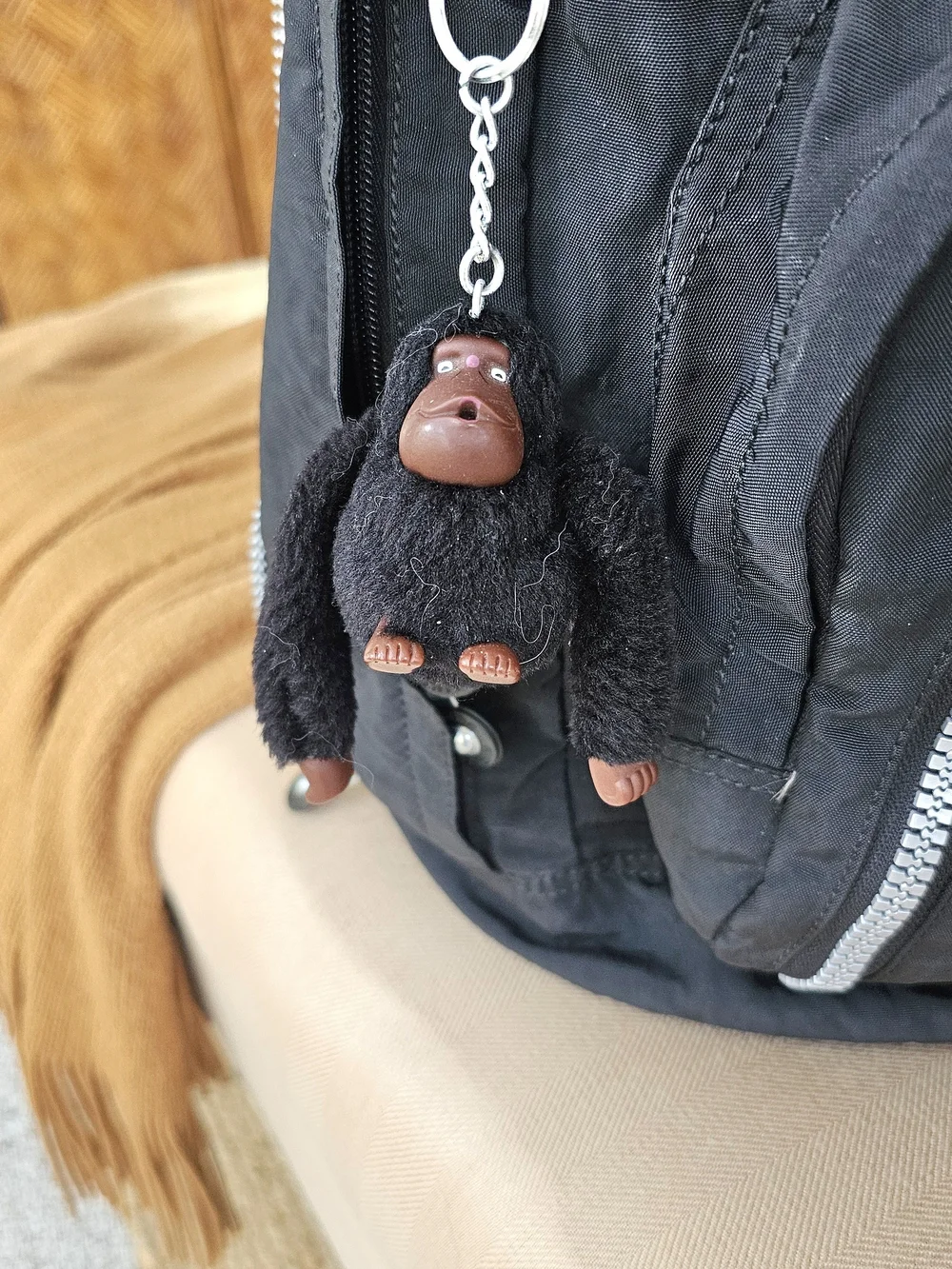 Kipling black nylon
